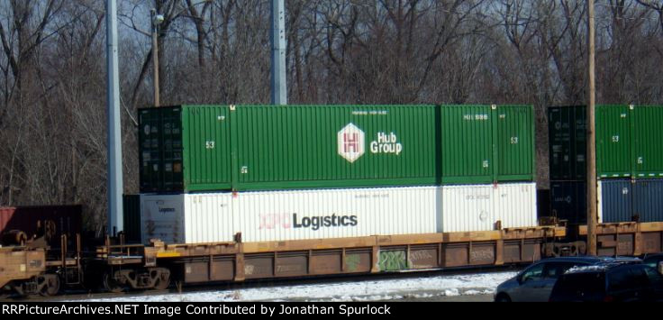 DTTX 728228A with two containers